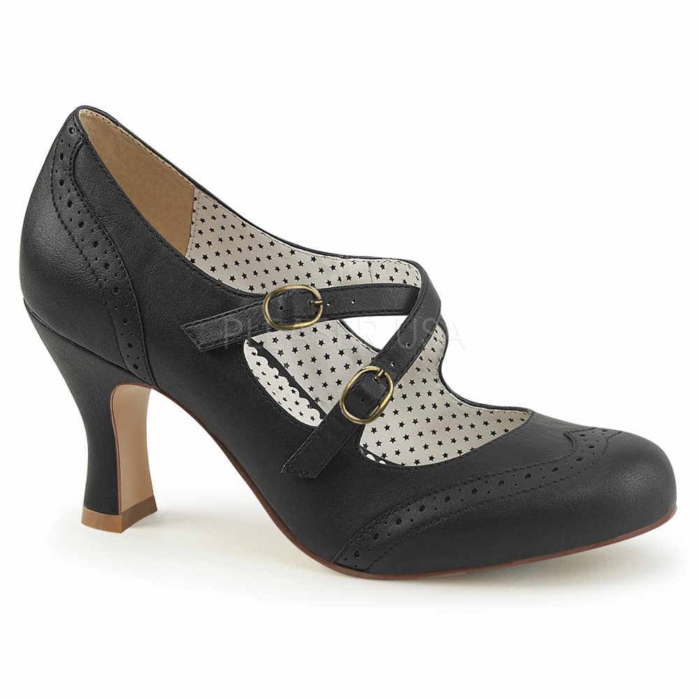 Pin Up Couture - FLAPPER35 Pumps - Black Product image